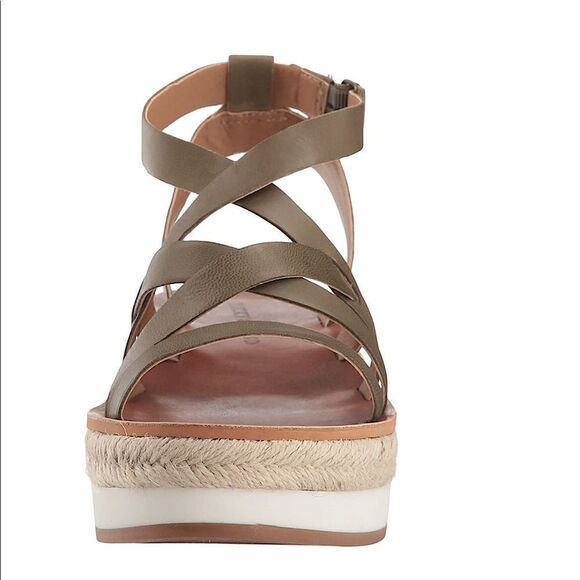 Lucky Brand Jasmei Leather Esapdrille Sandals - Picture 7 of 9
